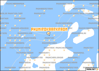 map of Phumĭ Rôka Ar Kraôm