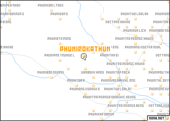 map of Phumĭ Rôka Thum