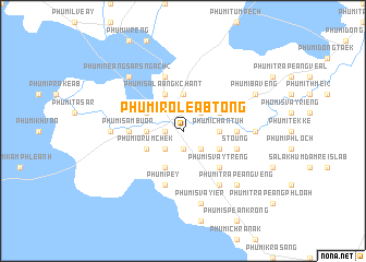 map of Phumĭ Rôléab Tông