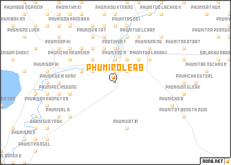 map of Phumĭ Rôléab