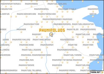 map of Phumĭ Rôluŏs