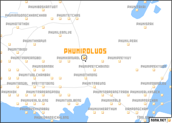 map of Phumĭ Rôluŏs