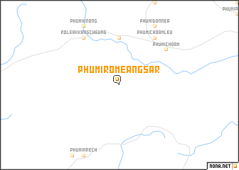 map of Phumĭ Rômeăng Sâr