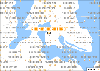 map of Phumĭ Rônéam Tnaôt