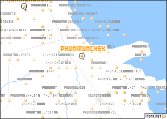 map of Phumĭ Rŭmchék