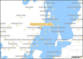 map of Phumĭ Rumchék
