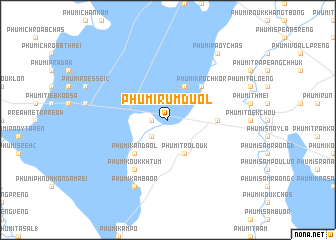 map of Phumĭ Rumduŏl