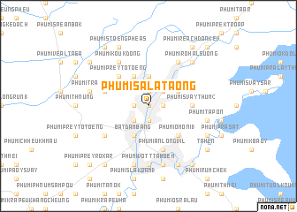 map of Phumĭ Sala Ta Ŏng