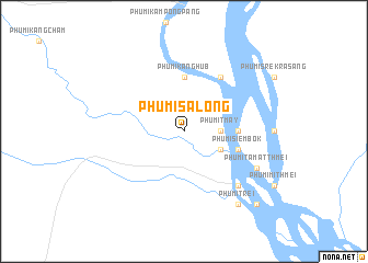 map of Phumĭ Salŏng