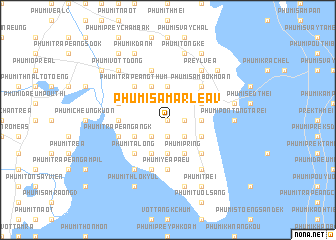 map of Phumĭ Sâmâr Léav