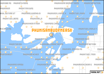 map of Phumĭ Sâmbuŏr Méas (1)