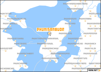 map of Phumĭ Sâmbuŏr