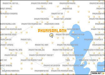 map of Phumĭ Sâmlanh