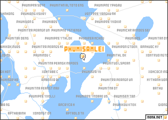 map of Phumĭ Sâmlei