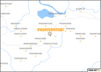 map of Phumĭ Sâm Nhai