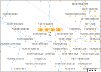 map of Phumĭ Sâmpan