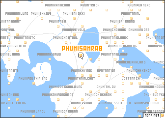 map of Phumĭ Sâmrab