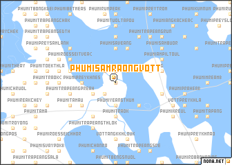 map of Phumĭ Sâmraông Vôtt