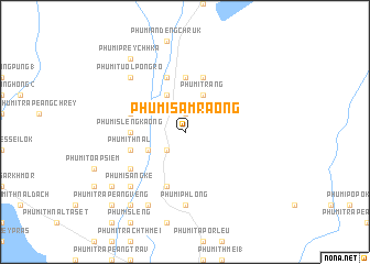 map of Phumĭ Sâmraông