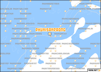 map of Phumĭ Sâmraông