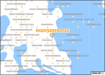 map of Phumĭ Sâmraông (1)