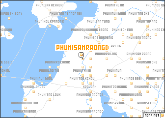 map of Phumĭ Sâmraông (3)