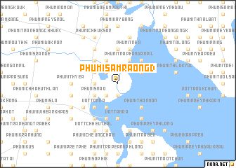 map of Phumĭ Sâmrâong (3)