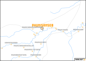 map of Phumĭ Samsĕb