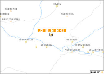 map of Phumĭ Sângkĕb