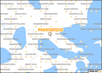 map of Phumĭ Sângkê