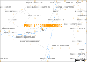 map of Phumĭ Săng Reăng Knŏng