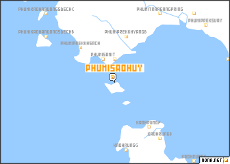 map of Phumĭ Saô Hŭy