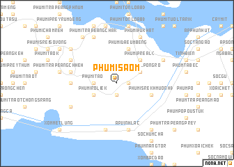 map of Phumĭ Saôm