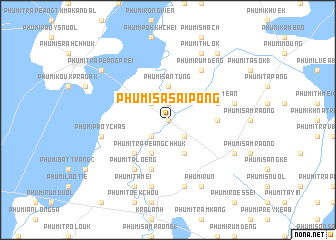 map of Phumĭ Sâsai Pông