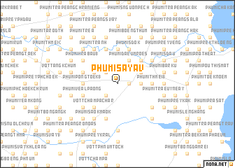 map of Phumĭ Sayav