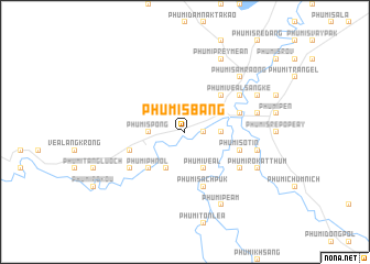 map of Phumĭ Sbang