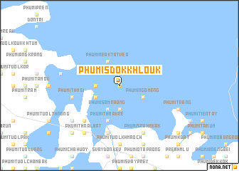 map of Phumĭ Sdŏk Khloŭk