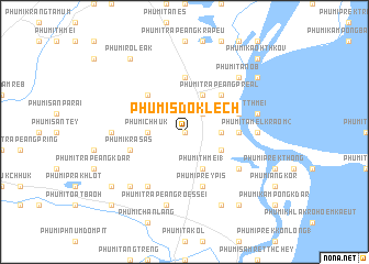 map of Phumĭ Sdŏk Lĕch