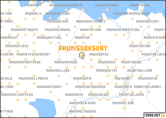 map of Phumĭ Sdŏk Svay