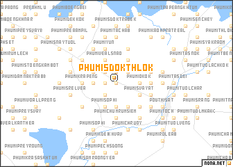 map of Phumĭ Sdŏk Thlŏk