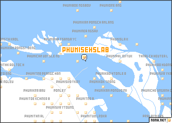 map of Phumĭ Séh Slăb