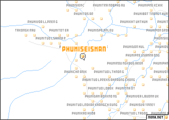 map of Phumĭ Sei Smán