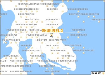 map of Phumĭ Sĕla