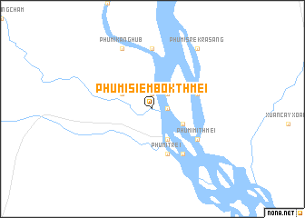 map of Phumĭ Siĕmbok Thmei