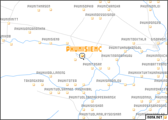 map of Phumĭ Siĕm (2)