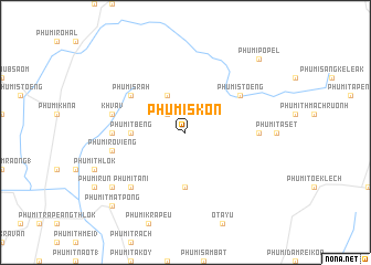 map of Phumĭ Skón