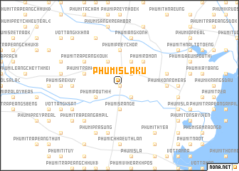 map of Phumĭ Slaku