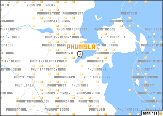 map of Phumĭ Sla