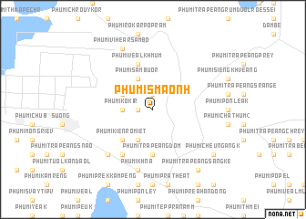 map of Phumĭ Smaônh