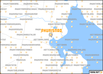 map of Phumĭ Snaô